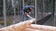 Занимаемся строительством деревянных домов.