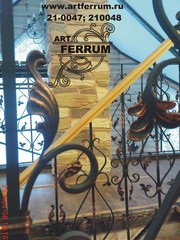 ЛЕСТНИЦЫ И ЛЕСТНИЧНЫЕ ОГРАЖДЕНИЯ  ОТ КОМПАНИИ  www.ART FERRUM.ru